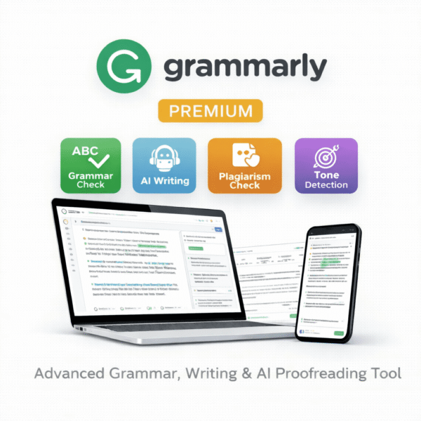 Grammarly Premium – Advanced Grammar, Writing & AI Proofreading Tool