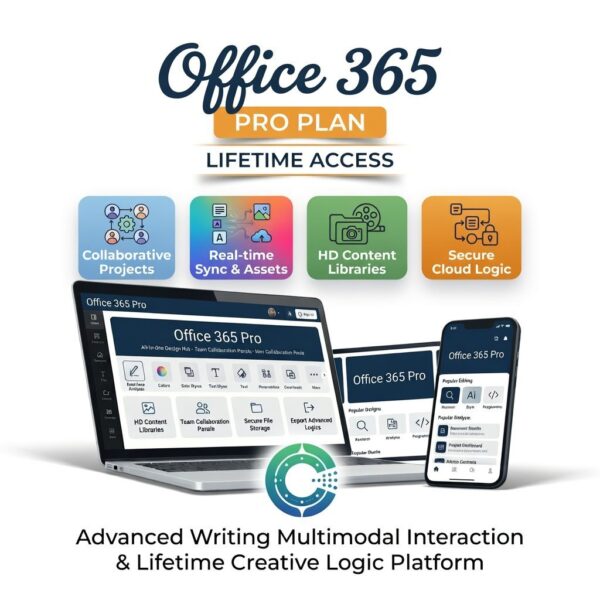 Microsoft Office 365 Pro Plus – Lifetime Access, 5TB Cloud Storage & Full Office Suite